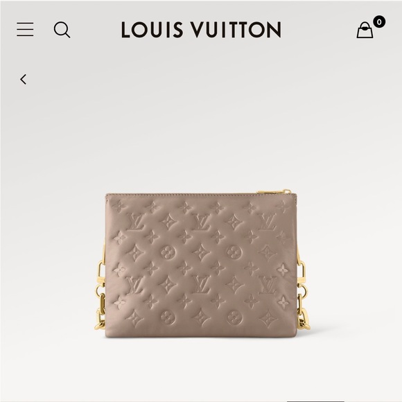 Louis Vuitton - Coussin PM - Taupe - Picture 5 of 12